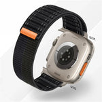 سوار ساعة نايلون بمشبك لاصق على شكل موجة بحرية، لسلسلة Apple Watch SE 2022 مقاس 40مم، لسلسلة Apple Watch SE 2022 مقاس 44مم، لسلسلة Apple Watch 7 مقاس 41مم، لسلسلة Apple Watch 7 مقاس 45مم، لسلسلة Apple Watch 6 مقاس 40مم، لسلسلة Apple Watch 6 مقاس 44مم