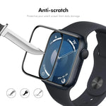 2 قطع من فيلم شاشة ENKAY 3D بتغطية كاملة وحافة ناعمة من PC وPMMA عالي الوضوح، لسلسلة Apple Watch 11 / 10 مقاس 46مم، لسلسلة Apple Watch 11 / 10 مقاس 42مم