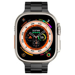 Three Beads Titanium Alloy Metal Watch Band, For Apple Watch Series 7 41mm, For Apple Watch Series 7 45mm, For Apple Watch Series 6 40mm, For Apple Watch Series 6 44mm, For Apple Watch Series 5 44mm, For Apple Watch Series 5 40mm                       ...