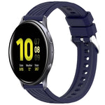 Stripe Texture Silicone 20mm Watch Band, For Samsung Galaxy Watch Active2 44mm, For Samsung Galaxy Watch Active2 40mm