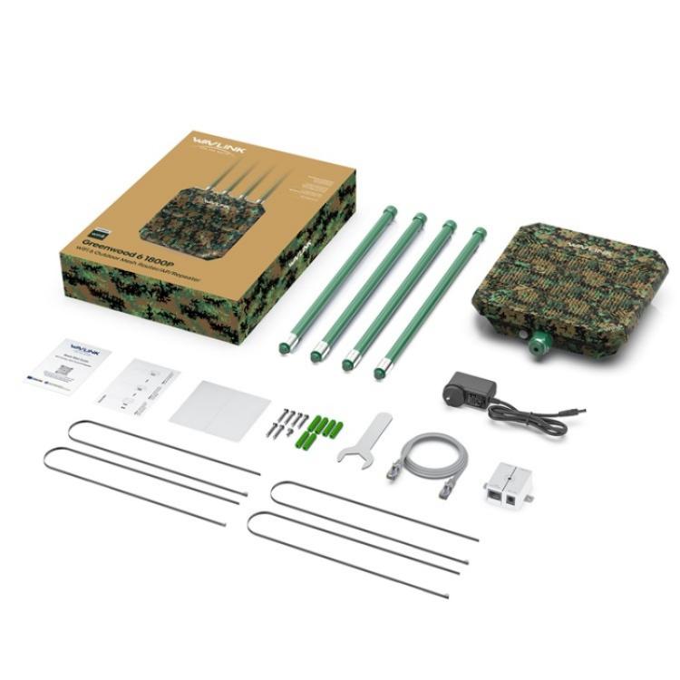 راوتر لاسلكي WAVLINK WN573HX1 WiFi 6 AX1800 ثنائي النطاق نقطة وصول واي فاي خارجية، قابس أمريكي، قابس أوروبي، قابس بريطاني، قابس أسترالي