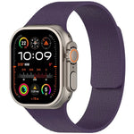 سوار ساعة سيليكون مغناطيسي بنقشة قشرة الليتشي، لساعات Apple Watch مقاسات 46مم / 49مم / 45مم / 44مم، لساعات Apple Watch مقاسات 42مم / 41مم / 40مم / 38مم