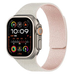سوار ساعة سيليكون مغناطيسي بنقشة قشرة الليتشي، لساعات Apple Watch مقاسات 46مم / 49مم / 45مم / 44مم، لساعات Apple Watch مقاسات 42مم / 41مم / 40مم / 38مم