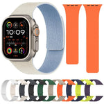 سوار ساعة سيليكون مغناطيسي بنقشة قشرة الليتشي، لساعات Apple Watch مقاسات 46مم / 49مم / 45مم / 44مم، لساعات Apple Watch مقاسات 42مم / 41مم / 40مم / 38مم