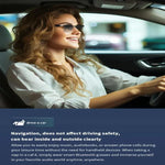 نظارات ذكية GS06، تدعم شريحة ذكية بالذكاء الاصطناعي / مكالمات بلوتوث / الرياضات الخارجية