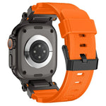 سوار ساعة معدني موصل من TPU من Kalebol Outdoor Explorer، لساعات Apple Watch بمقاسات 46مم / 49مم / 45مم / 44مم