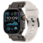 سوار ساعة معدني موصل من TPU من Kalebol Outdoor Explorer، لساعات Apple Watch بمقاسات 46مم / 49مم / 45مم / 44مم