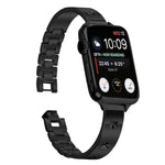 سوار ساعة معدني بتصميم بتلات الثلج، لساعات Apple Watch بمقاسات 46مم / 49مم / 45مم / 44مم، لساعات Apple Watch بمقاسات 42مم / 41مم / 40مم / 38مم