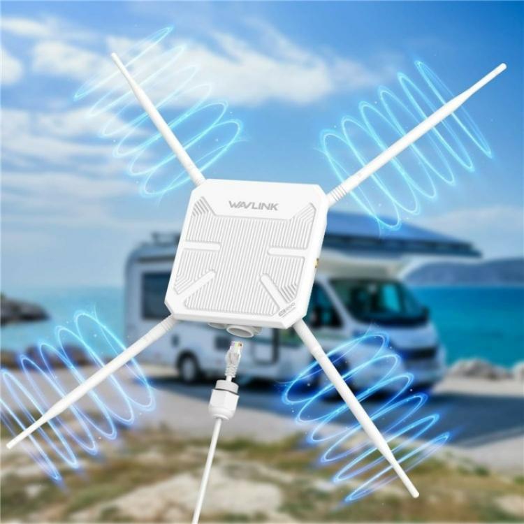 مقوي إشارة واي فاي WAVLINK WN588HA2 مكرر نقطة وصول AC1200 ثنائي النطاق، قابس أمريكي، قابس بريطاني، قابس أوروبي، قابس أسترالي