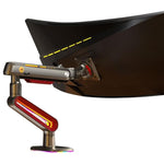 حامل ذراع شاشة ألعاب مكتبي مع إضاءة RGB 32-60 بوصة NORTH BAYOU L60، L60