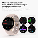 ساعة ذكية Sense 6 بشاشة AMOLED مقاس 1.43 بوصة، مقاومة للماء بمعيار IP68، تدعم مكالمات البلوتوث ومراقبة الصحة