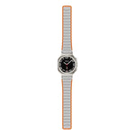 سوار ساعة سيليكون مغناطيسي بلونين، لساعات Samsung Galaxy Watch Ultra مقاس 47مم / Ultra 2025