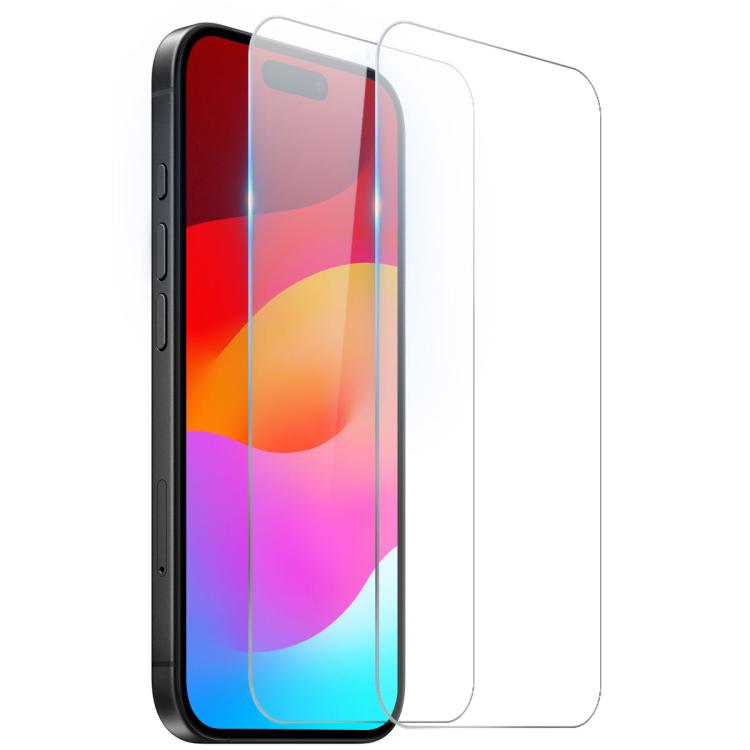 2 قطع من فيلم زجاج مقسى 0.3 مم 2.5D A++ من NORTHJO، لهواتف iPhone 17 Pro Max، iPhone 17 Pro، iPhone 17، iPhone Air