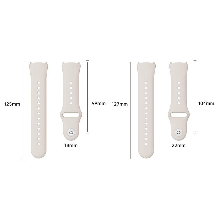 Reverse Buckle Silicone Watch Band, For Huawei Watch 5 42mm, For Huawei Watch 5 46mm