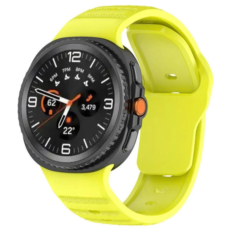 سوار ساعة سيليكون بنمط نقاط مع إبزيم إطلاق، لساعات Samsung Galaxy Watch8 / Watch8 Classic