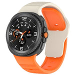 سوار ساعة سيليكون بنمط نقاط مع إبزيم إطلاق، لساعات Samsung Galaxy Watch8 / Watch8 Classic
