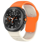 سوار ساعة سيليكون بنمط نقاط مع إبزيم إطلاق، لساعات Samsung Galaxy Watch8 / Watch8 Classic