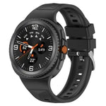 سوار ساعة سيليكون بنسيج بلوري جليدي، لساعات Samsung Galaxy Watch8 / Watch8 Classic