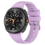 سوار ساعة سيليكون بنسيج بلوري جليدي، لساعات Samsung Galaxy Watch8 / Watch8 Classic