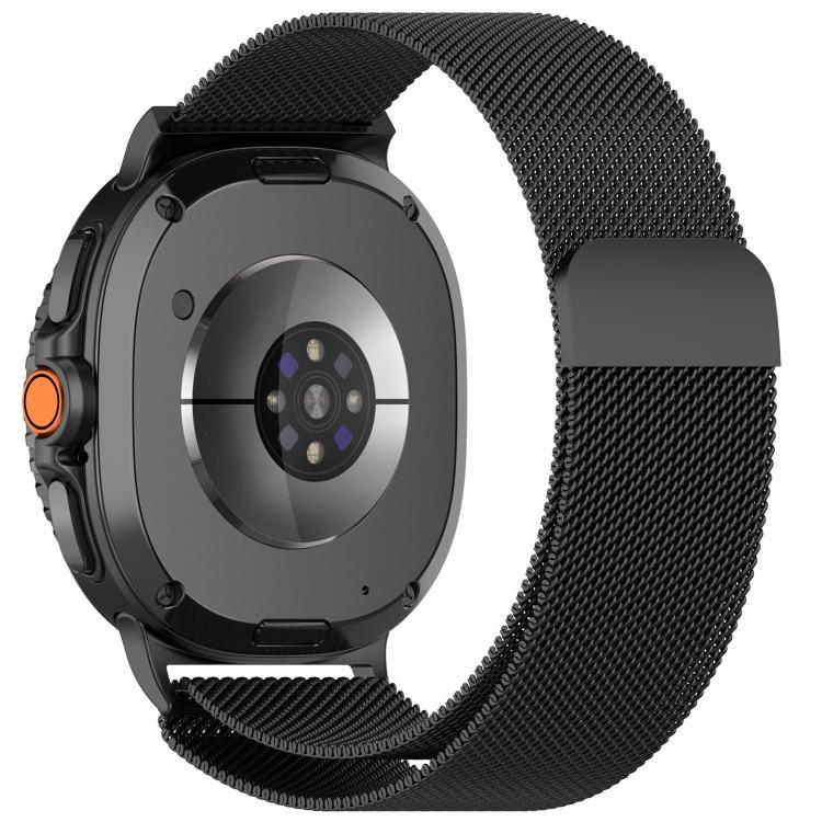سوار ساعة معدني مغناطيسي بحلقة ميلانيزية، لساعات Samsung Galaxy Watch8 / Watch8 Classic