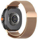 سوار ساعة معدني مغناطيسي بحلقة ميلانيزية، لساعات Samsung Galaxy Watch8 / Watch8 Classic