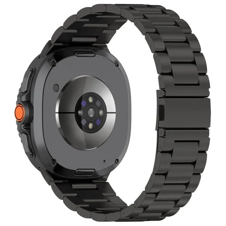 سوار ساعة رفيع بثلاث خرزات من الفولاذ المقاوم للصدأ، لساعات Samsung Galaxy Watch8 / Watch8 Classic