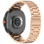 سوار ساعة رفيع بثلاث خرزات من الفولاذ المقاوم للصدأ، لساعات Samsung Galaxy Watch8 / Watch8 Classic