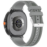 سوار ساعة سيليكون مضفر من النايلون الهجين، لساعات Samsung Galaxy Watch8 / Watch8 Classic