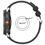 سوار ساعة سيليكون مضفر من النايلون الهجين، لساعات Samsung Galaxy Watch8 / Watch8 Classic