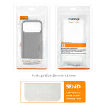 غطاء هاتف جلدي Kalebol MagSafe مع حقيبة بطاقتين قابلة للطي بقوة مغناطيسية، لهواتف iPhone 17 Pro Max، iPhone 17 Pro، iPhone 17، iPhone Air