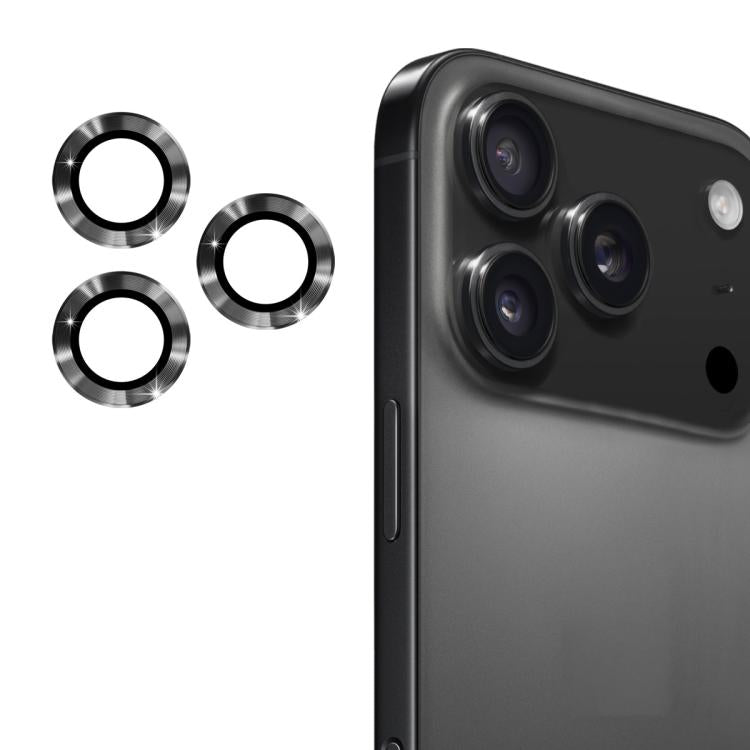 فيلم زجاج مقسى 9H لعدسة خلفية من سبائك الألمنيوم من ENKAY، لهواتف iPhone 17 Pro / 17 Pro Max، iPhone 17، iPhone Air