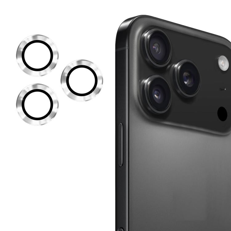فيلم زجاج مقسى 9H لعدسة خلفية من سبائك الألمنيوم من ENKAY، لهواتف iPhone 17 Pro / 17 Pro Max، iPhone 17، iPhone Air