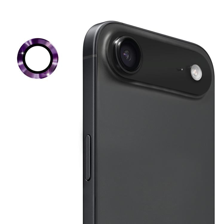 فيلم زجاج مقسى 9H لعدسة خلفية من سبائك الألمنيوم من ENKAY، لهواتف iPhone 17 Pro / 17 Pro Max، iPhone 17، iPhone Air