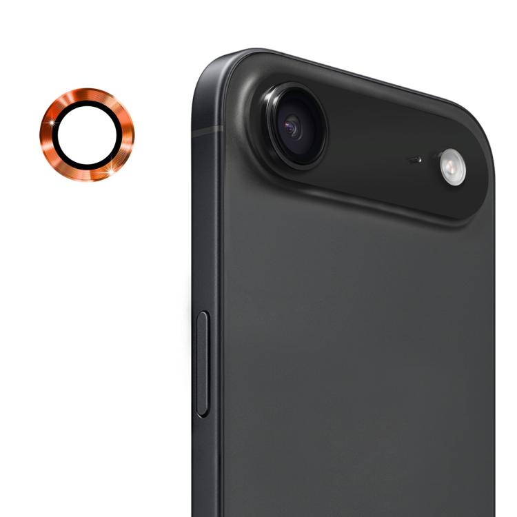 فيلم زجاج مقسى 9H لعدسة خلفية من سبائك الألمنيوم من ENKAY، لهواتف iPhone 17 Pro / 17 Pro Max، iPhone 17، iPhone Air