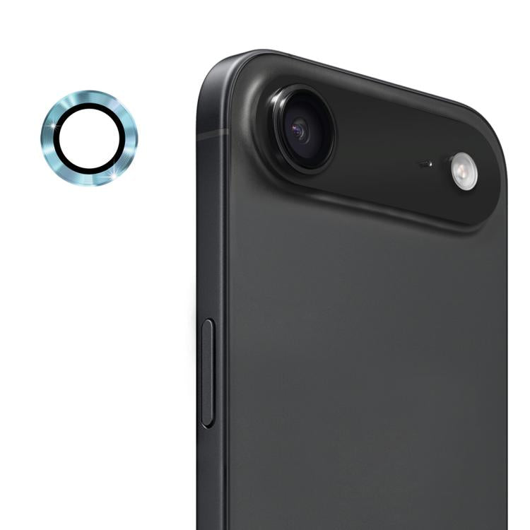 فيلم زجاج مقسى 9H لعدسة خلفية من سبائك الألمنيوم من ENKAY، لهواتف iPhone 17 Pro / 17 Pro Max، iPhone 17، iPhone Air