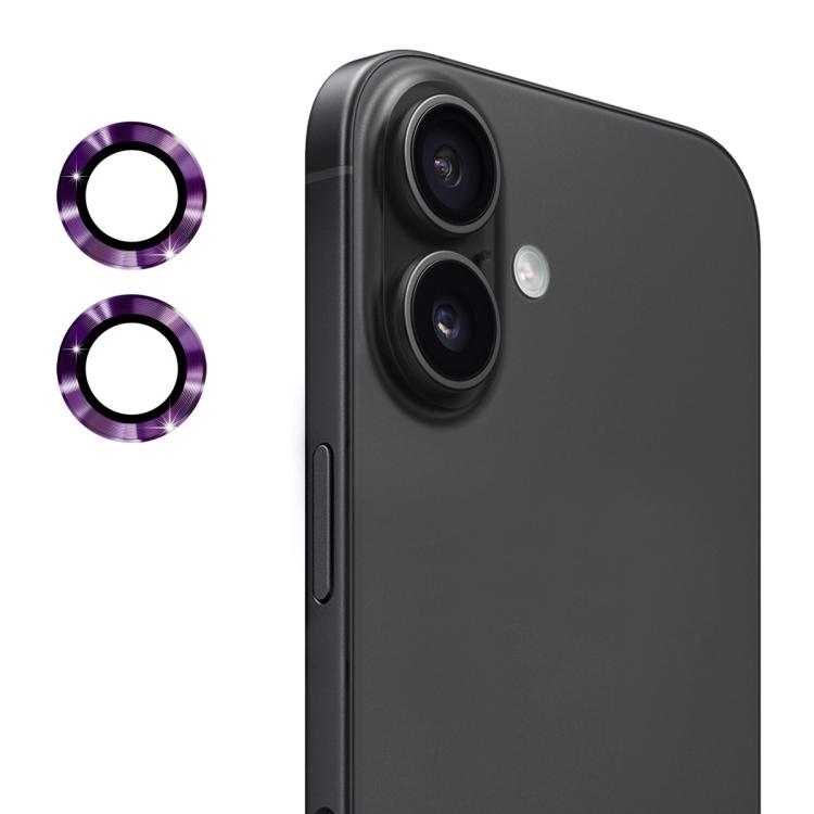 فيلم زجاج مقسى 9H لعدسة خلفية من سبائك الألمنيوم من ENKAY، لهواتف iPhone 17 Pro / 17 Pro Max، iPhone 17، iPhone Air