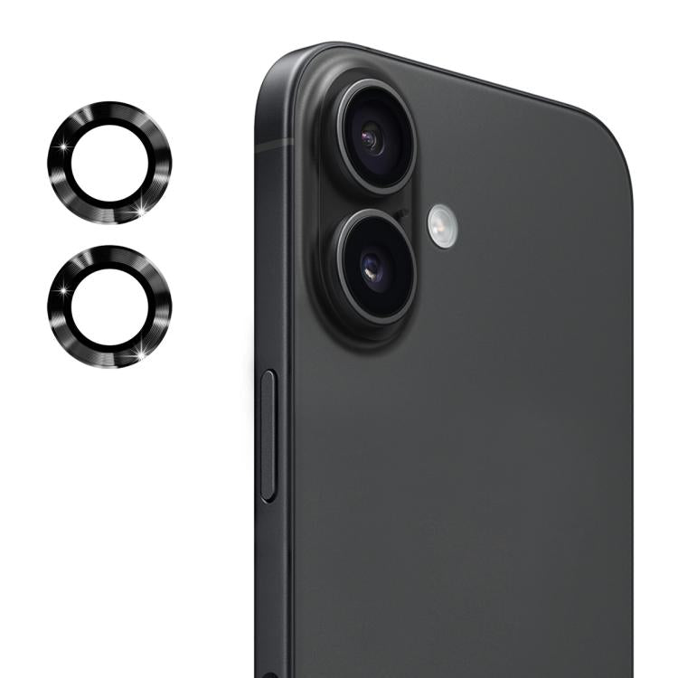 فيلم زجاج مقسى 9H لعدسة خلفية من سبائك الألمنيوم من ENKAY، لهواتف iPhone 17 Pro / 17 Pro Max، iPhone 17، iPhone Air