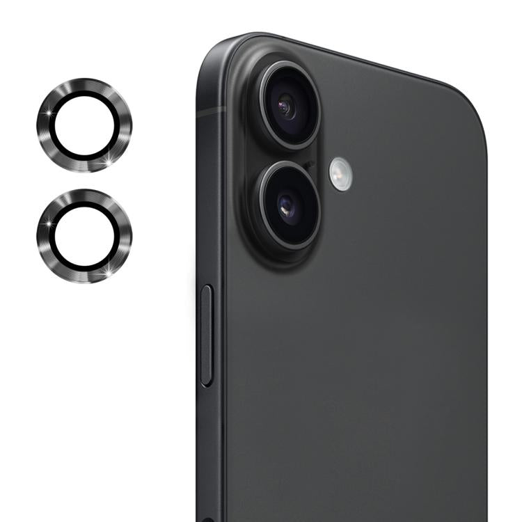 فيلم زجاج مقسى 9H لعدسة خلفية من سبائك الألمنيوم من ENKAY، لهواتف iPhone 17 Pro / 17 Pro Max، iPhone 17، iPhone Air