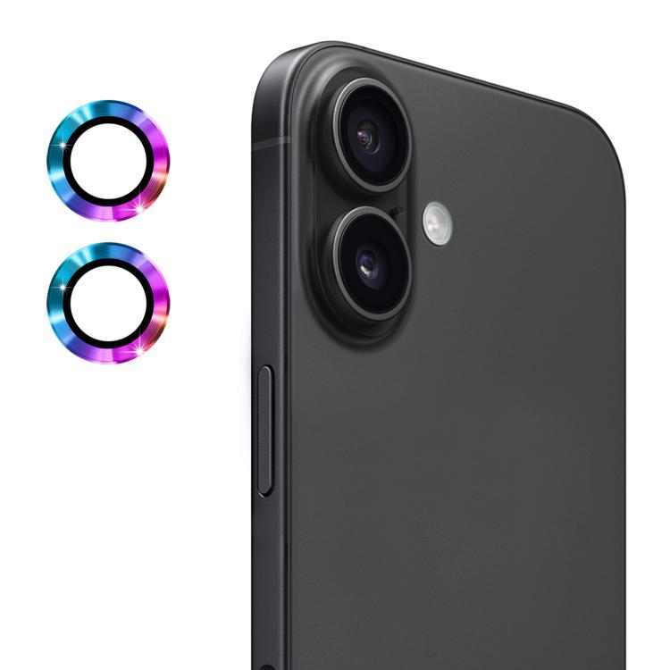 فيلم زجاج مقسى 9H لعدسة خلفية من سبائك الألمنيوم من ENKAY، لهواتف iPhone 17 Pro / 17 Pro Max، iPhone 17، iPhone Air