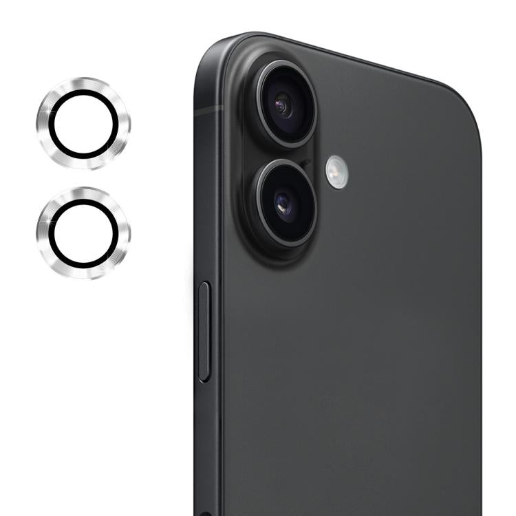 فيلم زجاج مقسى 9H لعدسة خلفية من سبائك الألمنيوم من ENKAY، لهواتف iPhone 17 Pro / 17 Pro Max، iPhone 17، iPhone Air