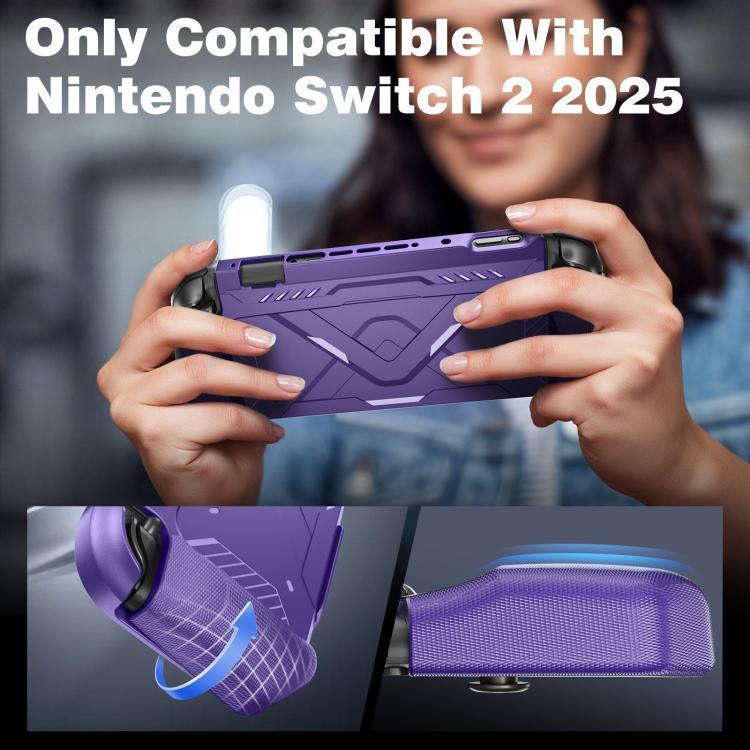 غطاء حماية TPU بأسلوب ميكا لوحدة تحكم الألعاب لجهاز Nintendo Switch 2