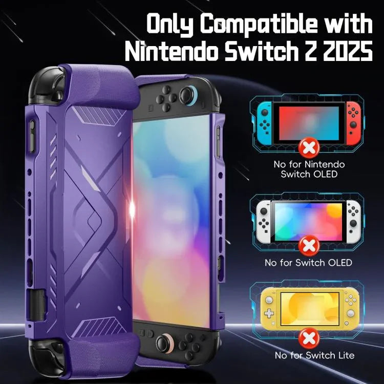 غطاء حماية TPU بأسلوب ميكا لوحدة تحكم الألعاب لجهاز Nintendo Switch 2