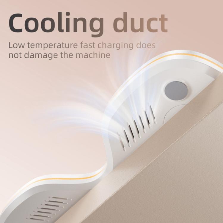 T60 Wireless Charging Station Phone Watch Earbuds Magnetic Desktop Charger with Time Display, T60