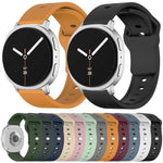 سوار ساعة سيليكون بمشبك مسنن بنقاط دائرية، لساعات سامسونج جالاكسي ووتش8 / ووتش8 كلاسيك