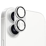 فيلم غطاء عدسة زجاج مقسى من سبائك الألمنيوم بنقشة CD من ENKAY، لهاتف iPhone 17