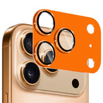 فيلم غطاء عدسة زجاج مقسى من سبائك الألمنيوم بنقشة CD من ENKAY، لهواتف iPhone 17 Pro Max، iPhone 17 Pro