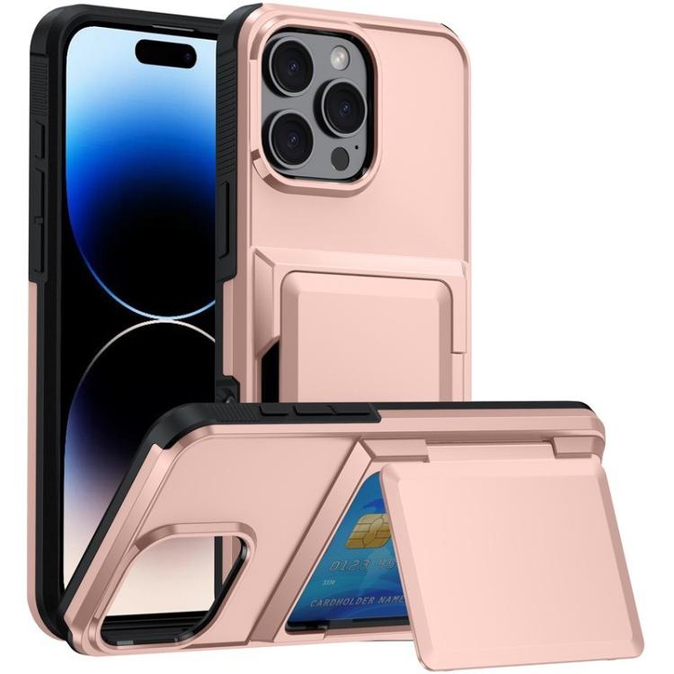 غطاء هاتف Kalebol مع حامل محفظة بطاقات قابل للطي ومضاد للصدمات، لهواتف iPhone 17 Pro Max، iPhone 17 Pro، iPhone 17، iPhone Air، iPhone 16 Pro Max، iPhone 16 Pro، iPhone 16 Plus، iPhone 16