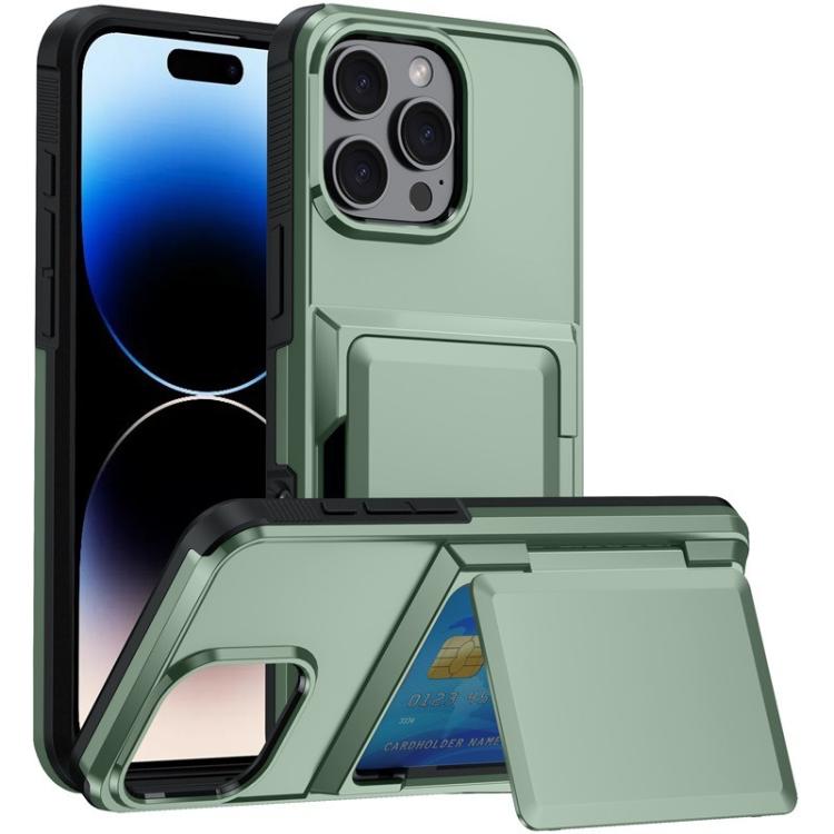 غطاء هاتف Kalebol مع حامل محفظة بطاقات قابل للطي ومضاد للصدمات، لهواتف iPhone 17 Pro Max، iPhone 17 Pro، iPhone 17، iPhone Air، iPhone 16 Pro Max، iPhone 16 Pro، iPhone 16 Plus، iPhone 16