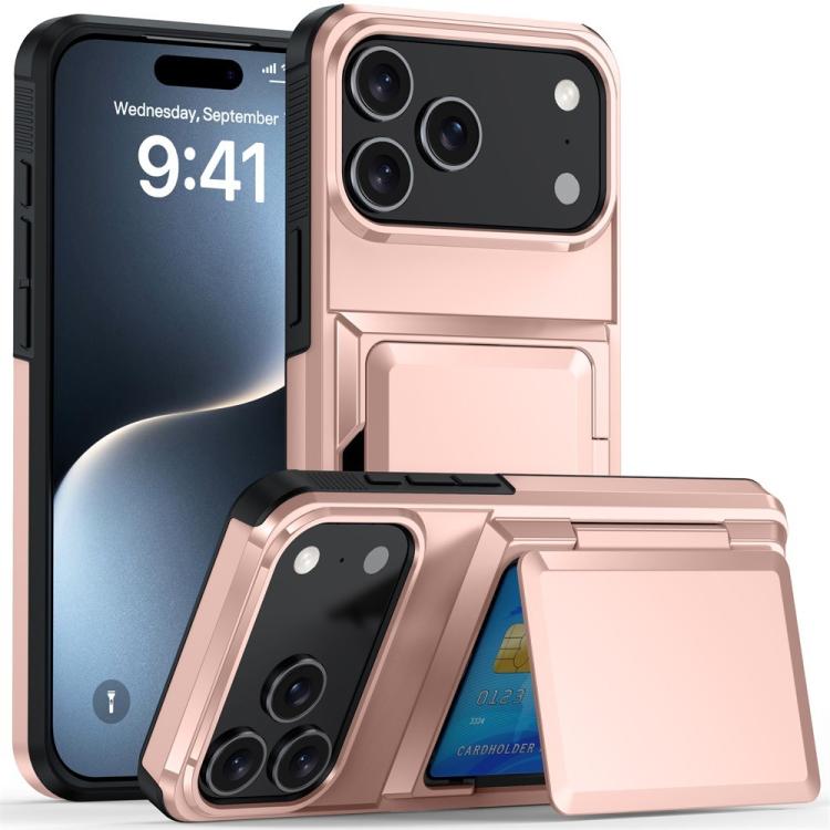 غطاء هاتف Kalebol مع حامل محفظة بطاقات قابل للطي ومضاد للصدمات، لهواتف iPhone 17 Pro Max، iPhone 17 Pro، iPhone 17، iPhone Air، iPhone 16 Pro Max، iPhone 16 Pro، iPhone 16 Plus، iPhone 16