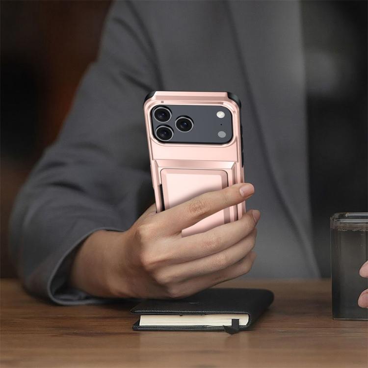 غطاء هاتف Kalebol مع حامل محفظة بطاقات قابل للطي ومضاد للصدمات، لهواتف iPhone 17 Pro Max، iPhone 17 Pro، iPhone 17، iPhone Air، iPhone 16 Pro Max، iPhone 16 Pro، iPhone 16 Plus، iPhone 16